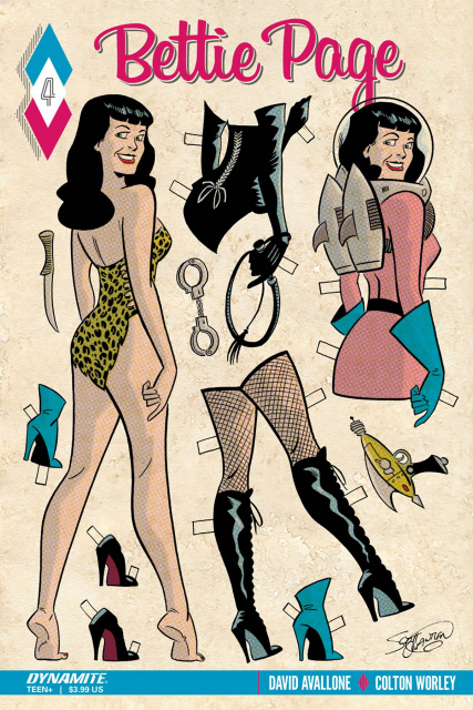 Bettie Page #4 (Chantler Cover)