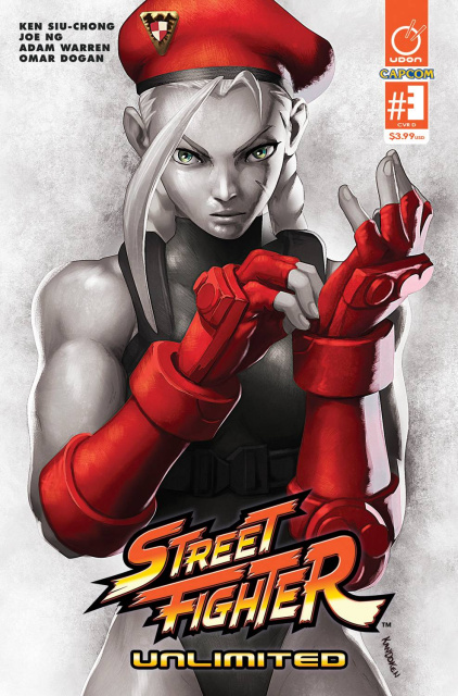 Street Fighter Unlimited #3 (20 Copy SF V Game Cover)