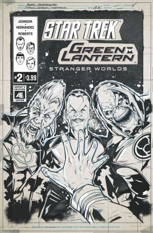 Star Trek / Green Lantern #2 (Artist Edition)