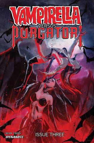 Vampirella vs. Purgatori #3 (Kudranski Cover)