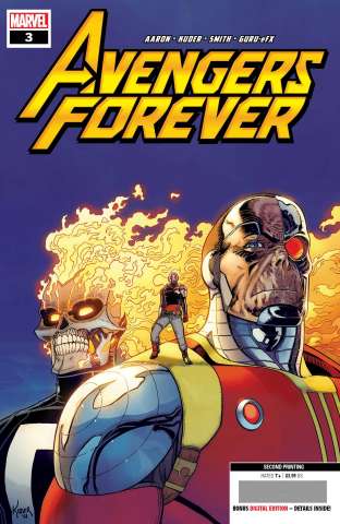 Avengers Forever #3 (Kuder 2nd Printing)