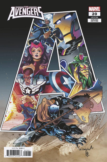 Avengers #20 (Sergio Davila Cover)