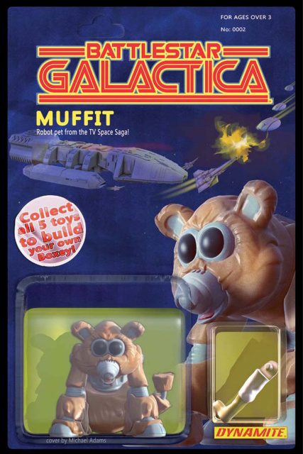 Battlestar Galactica #2 (Adams Subscription Cover)
