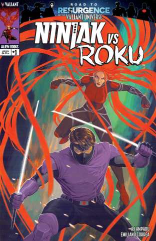 Ninjak vs. Roku #1 (Erbetta Cover)