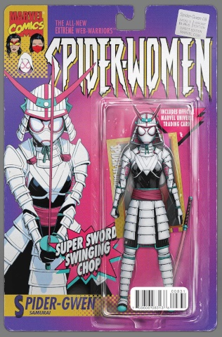 Spider-Gwen #8 (Christopher Action Figure Cover)