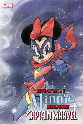 What If...? Minnie Became Captain Marvel #1 (Peach Momoko Cover)