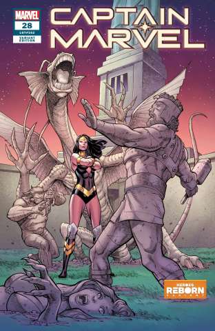 Captain Marvel #28 (Pacheco Reborn Cover)