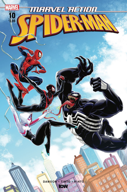 Marvel Action: Spider-Man #10 (Tinto Cover)