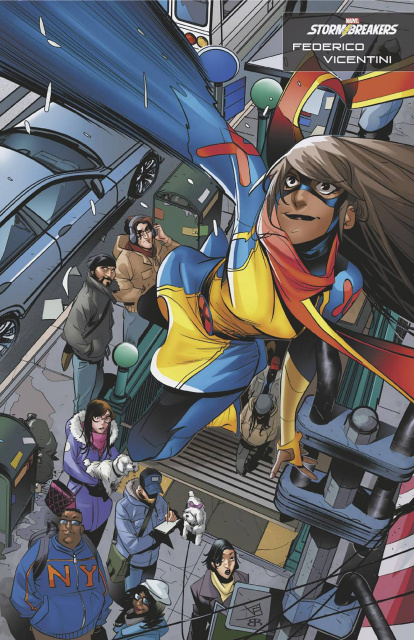 Ms. Marvel: Mutant Menace #1 (Vicentini Stormbreakers Cover)