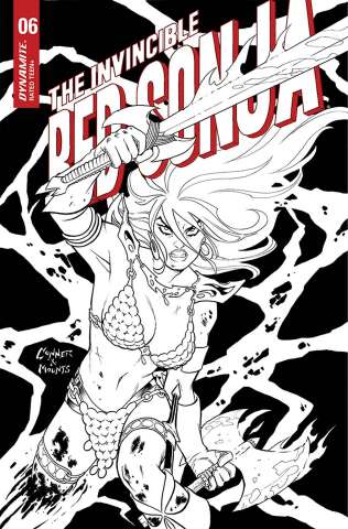 The Invincible Red Sonja #6 (15 Copy Conner B&W Cover)