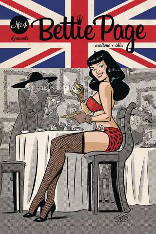 Bettie Page #4 (Chantler Cover)