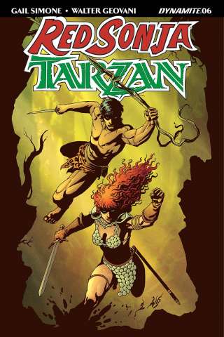 Red Sonja / Tarzan #6 (Geovani Cover)