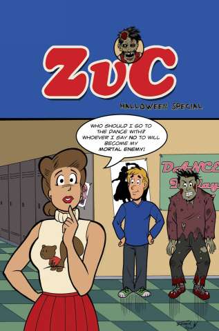 Zombies vs. Cheerleaders Halloween Special #1 (Frank Cover)