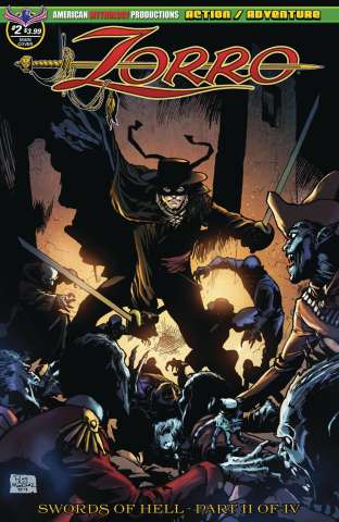 Zorro: Swords of Hell #2 (Martinez Cover)