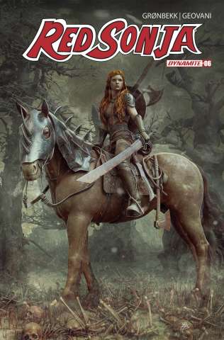 Red Sonja #6 (Barends Cover)