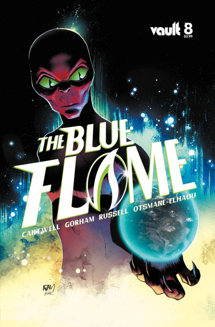 The Blue Flame #8 (Gorham Cover)