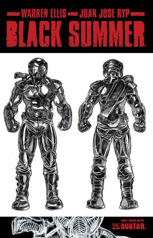 Black Summer #7 (Design Sketch Cover)