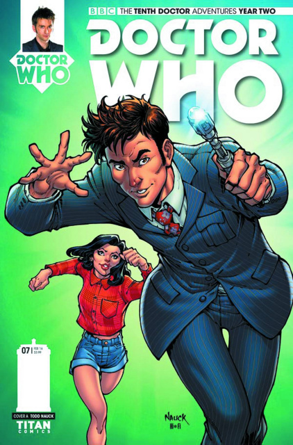Doctor Who: New Adventures with the Tenth Doctor, Year Two #7 (Nauck Cover)