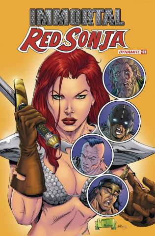 Immortal Red Sonja #1 (Liefeld Homage Mychaels Cover)