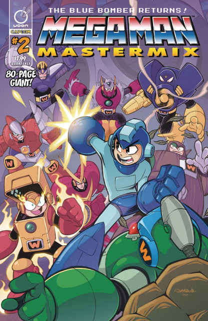 Mega Man: Mastermix #2 (Sommariva Cover)