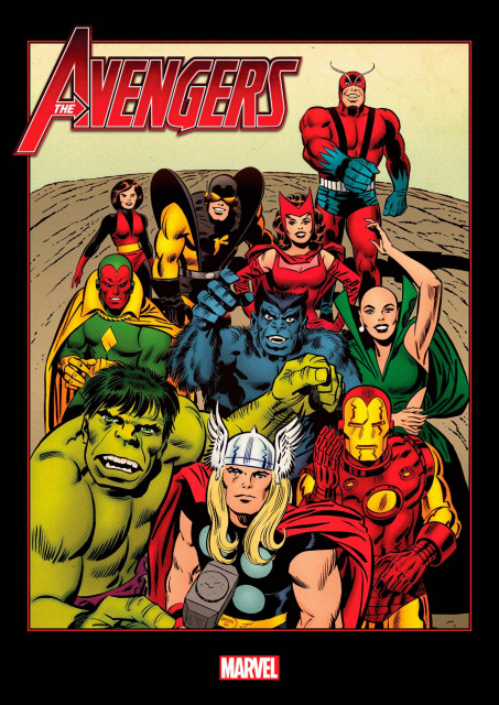 Avengers #50 (Kirby Hidden Gem Cover)