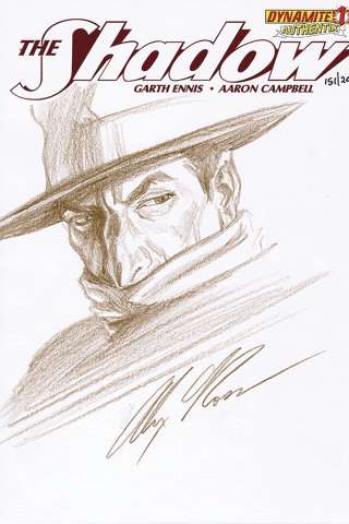 The Shadow #1 (Alex Ross Remark Cover)