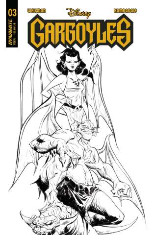Gargoyles #3 (10 Copy Lee Line Art Cover)