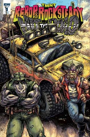 Teenage Mutant Ninja Turtles: Bebop and Rocksteady Hit the Road #1 (100 Copy Cover)
