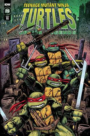 Teenage Mutant Ninja Turtles: Urban Legends #26 (10 Copy Eastman Cover)