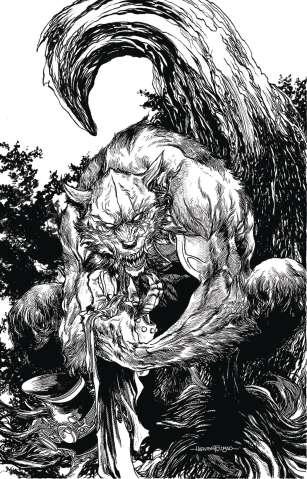 Van Helsing vs. The Werewolf #6 (Tolibao Cover)