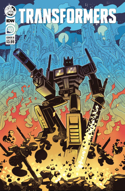 The Transformers #40 (Brokenshire Cover)