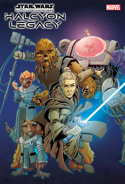Star Wars: Halcyon Legacy #1 (Sliney Connecting Cover)