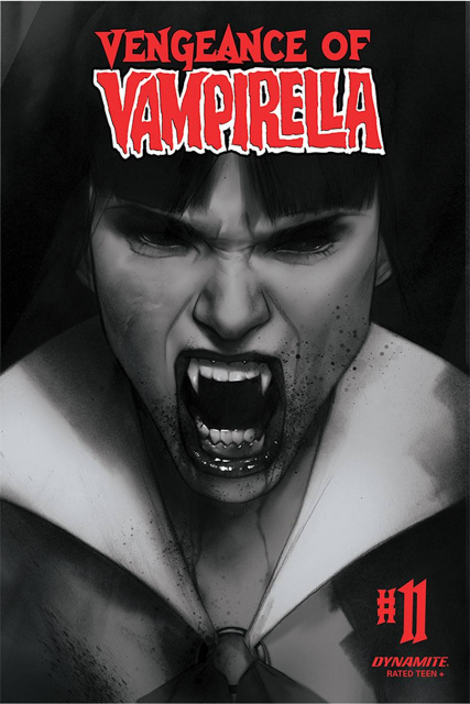 Vengeance of Vampirella #11 (30 Copy Oliver B&W Cover)