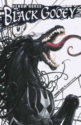 Venom War #4 (Clayton Crain Venom Horse Cover)