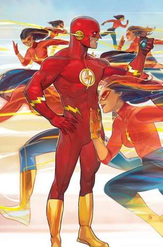 The Flash #800 (Otto Schmidt Card Stock Cover)