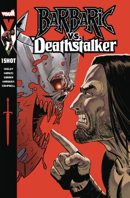 Barbaric vs. Deathstalker #1 (Terry Cover)