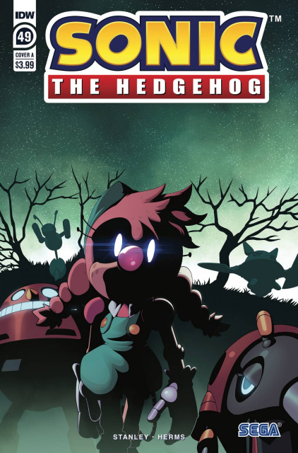 Sonic the Hedgehog #49 (Adam Bryce Thomas Cover)