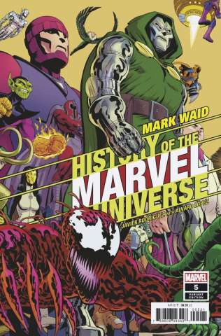 History of the Marvel Universe #5 (Rodriguez Cover)