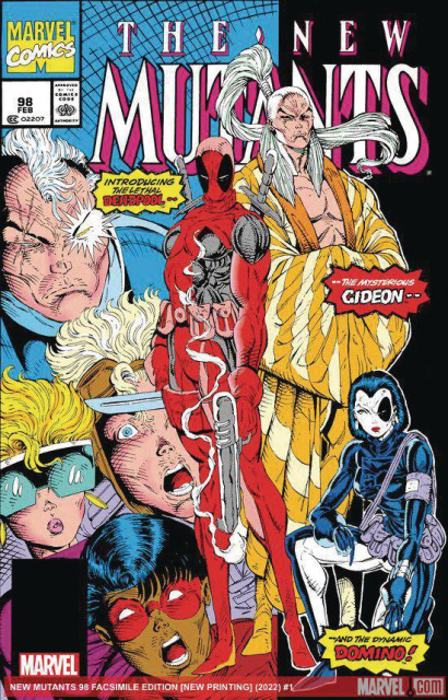 The New Mutants #98 (Pan Dimensional 3-D Edition)