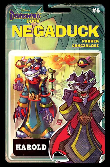 Negaduck #6 (Action Figure Cover)