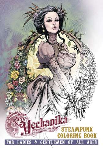Lady Mechanika: Steampunk Coloring Book