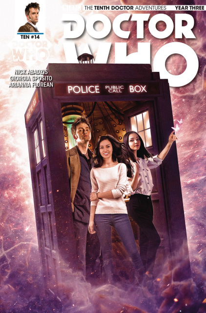 Doctor Who: New Adventures with the Tenth Doctor, Year Three #14 (Photo Cover)