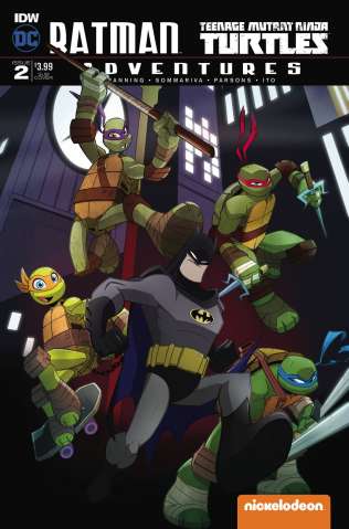 Batman / Teenage Mutant Ninja Turtles Adventures #2 (Subscription Cover)