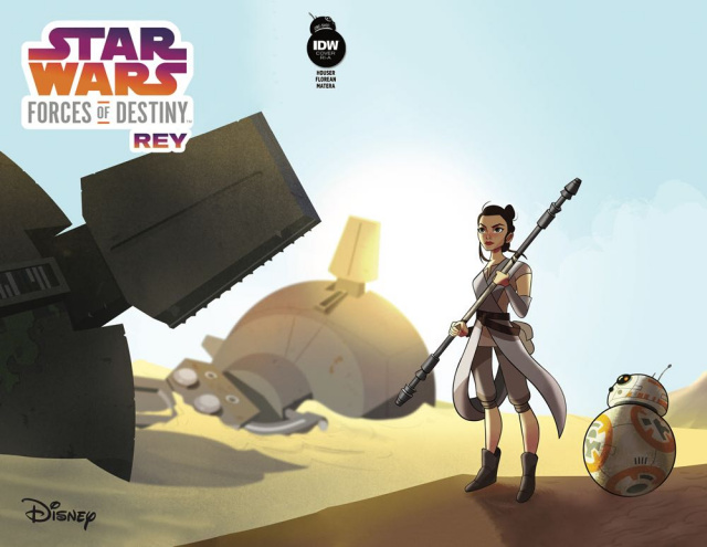 Star Wars Adventures: Forces of Destiny - Rey (10 Copy Cover)