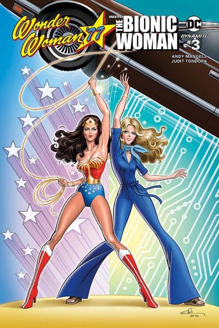 Wonder Woman '77 Meets The Bionic Woman #3 (Hanson Cover)