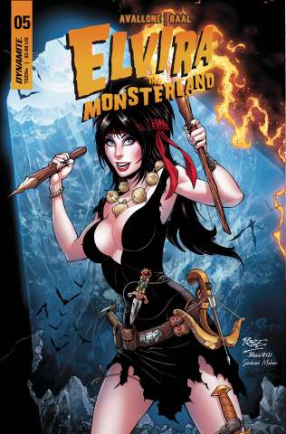 Elvira in Monsterland #5 (Royle Cover)