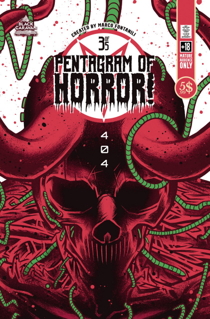 Pentagram of Horror #3 (10 Copy Fontanili Cover)