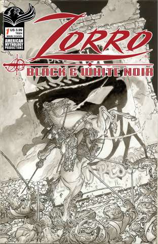 Zorro: Black & White Noir #1 (Kaluta Cover)