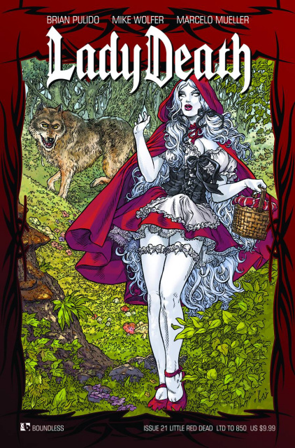 Lady Death #21 (Little Red Dead Cover)
