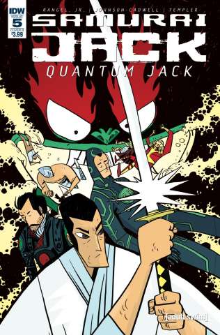Samurai Jack: Quantum Jack #5 (Johnson Cadwell Cover)